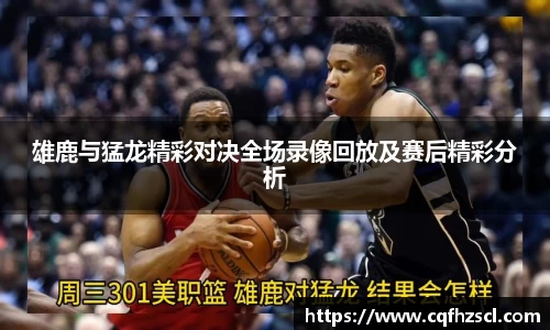 雄鹿与猛龙精彩对决全场录像回放及赛后精彩分析